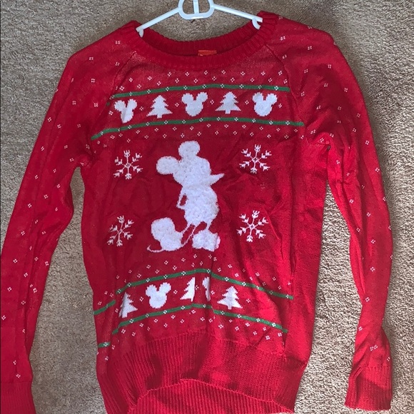 Mickey Mouse Ugly Christmas Sweater - Picture 2 of 2
